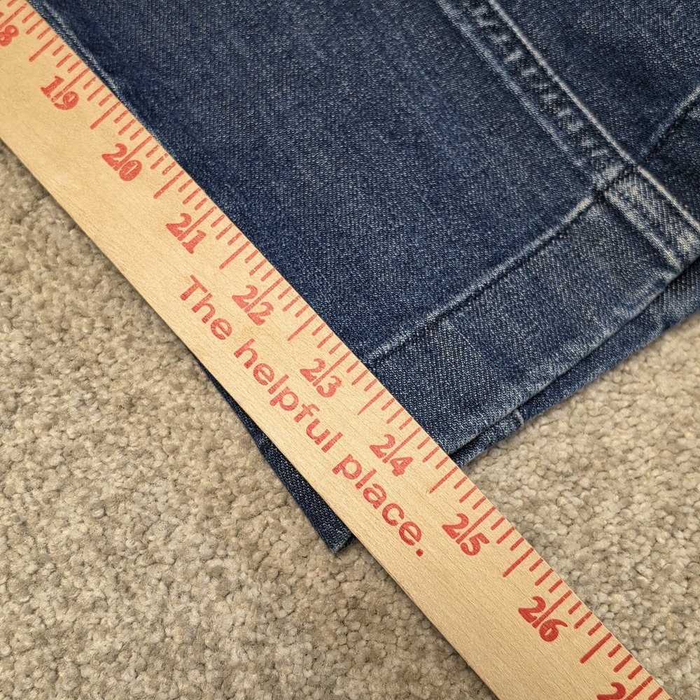 Anthropologie Pilcro Barrel Jeans Cargo Size 28 Womens High Rise Barrel Denim - Picture 13 of 14
